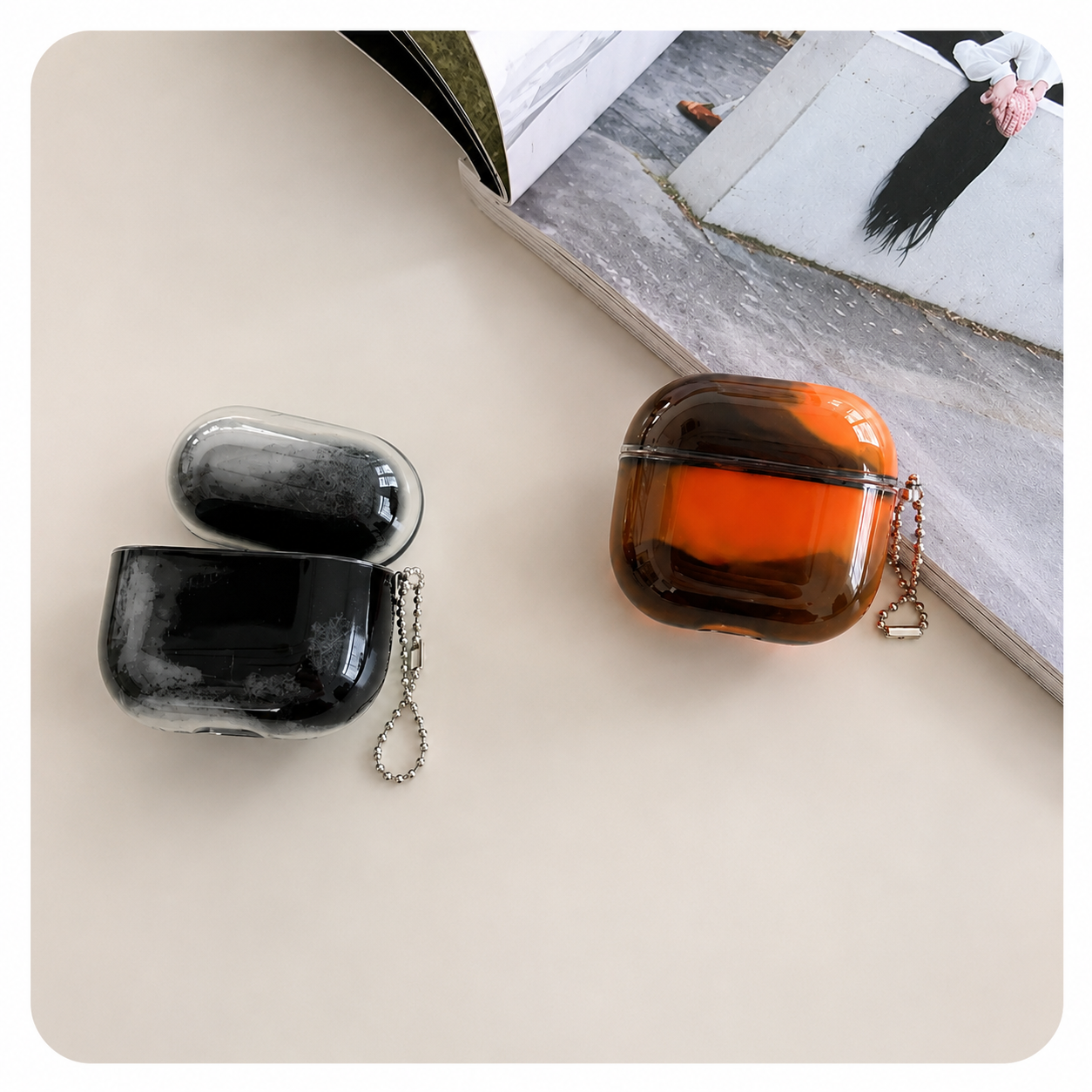 LUNAR ORANGE AIRPOD CASE