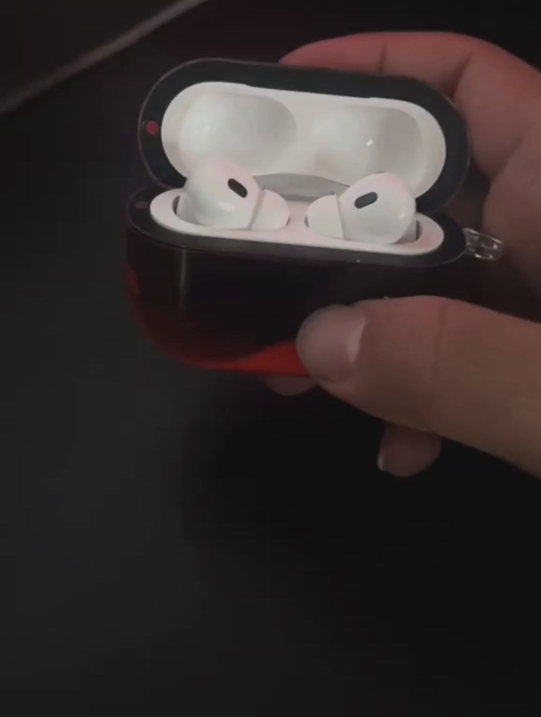 LUNAR RED AIRPOD CASE