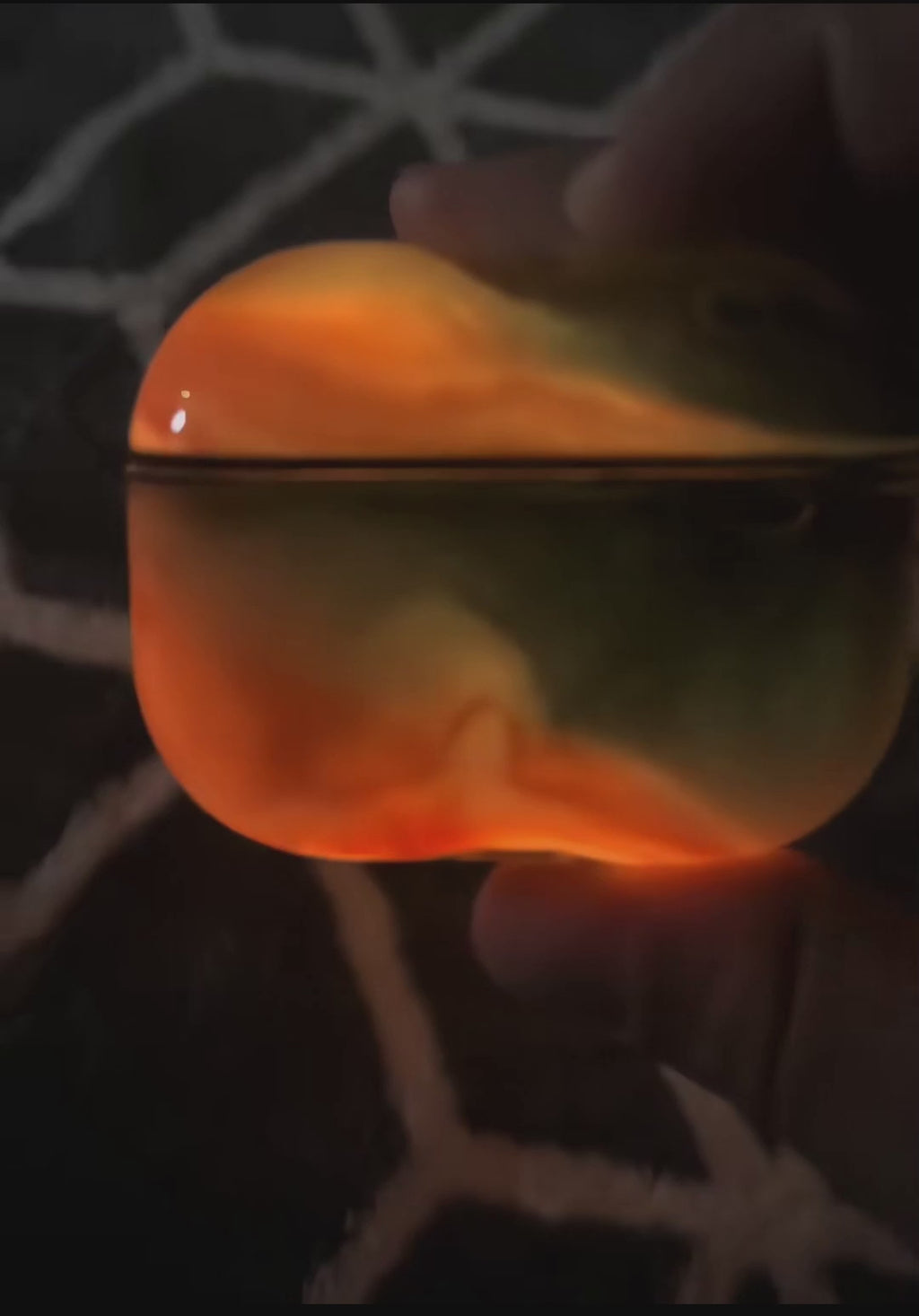 LUNAR ORANGE AIRPOD CASE