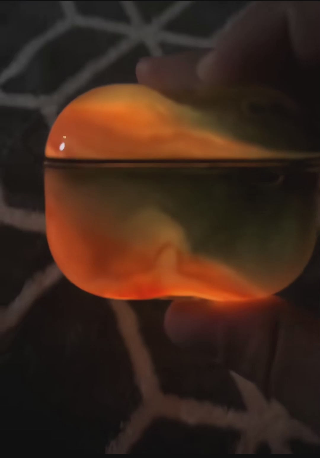 LUNAR ORANGE AIRPOD CASE